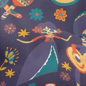 Day Of The Dead Ancestor Worsh Lightweight Performance Linen