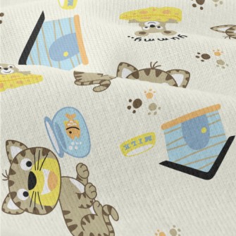 Cat, Mouse, Goldfish Modern Jersey