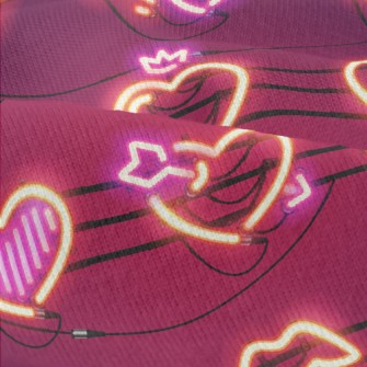 Love Shape Neon Light Modern Jersey