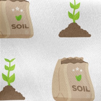 Saplings And Fertilizer Jersey Backed Fleece