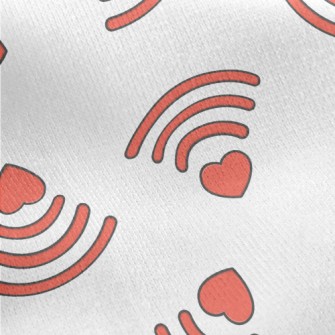 Love Signal Jersey Backed Fleece