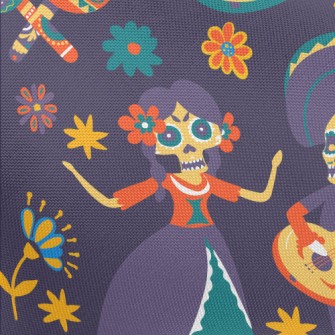 Day Of The Dead Ancestor Worsh Pongee