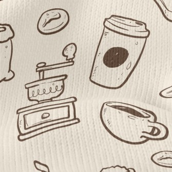 Classic Coffee Machine Coffee  Stretch Jersey