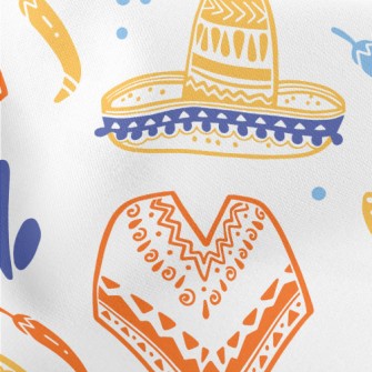 Celebrating Day Of The Dead Lightweight Cotton Poplin