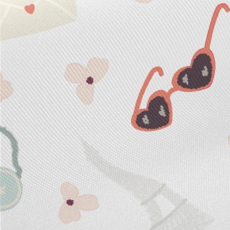 Paris Travel Midweight Cotton Poplin