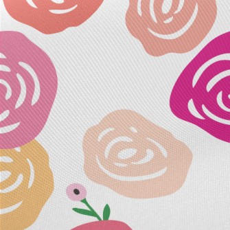 Dreamy Paper-cut Rose Midweight Cotton Poplin