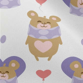 Smiling Teddy Bear Chiffon