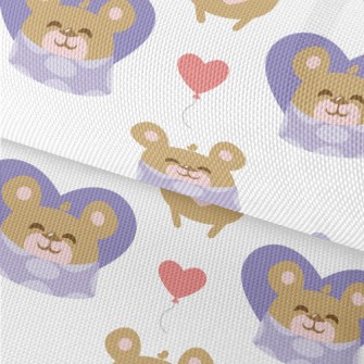 Smiling Teddy Bear Waterproof Oxford