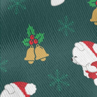 Christmas Polar Bear Standard Corduroy