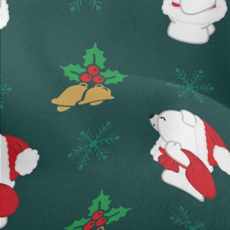 Christmas Polar Bear Lightweight Performance Linen