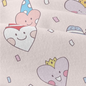 Playful Smiling Love Heart Modern Jersey