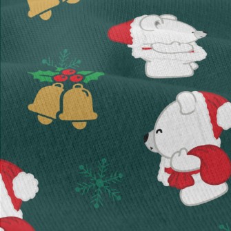 Christmas Polar Bear Modern Jersey