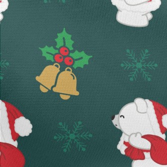 Christmas Polar Bear Pongee