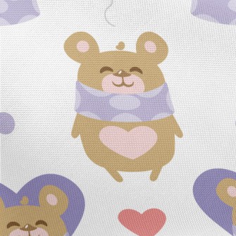 Smiling Teddy Bear Pongee