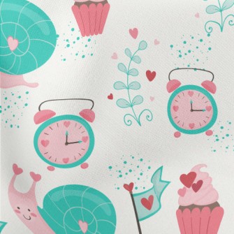 Blushing Snail Lightweight Cotton Poplin