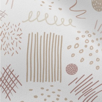 Graffiti, Abstract Lines, Circ Chiffon