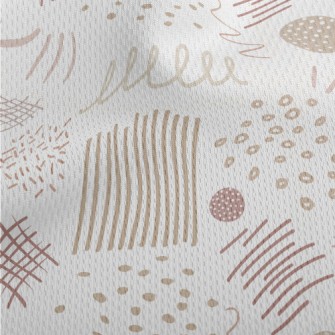 Graffiti, Abstract Lines, Circ Athletic Mesh Flat Back