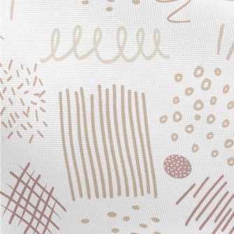 Graffiti, Abstract Lines, Circ Pongee