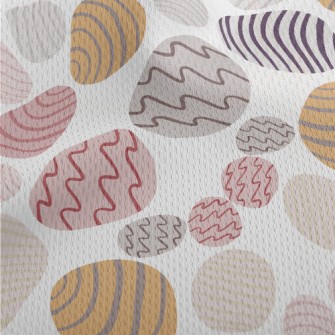 Colorful And Cute Graffiti Egg Athletic Mesh Flat Back