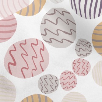 Colorful And Cute Graffiti Egg Micro Fleece