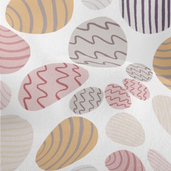 Colorful And Cute Graffiti Egg Lightweight Performance Linen