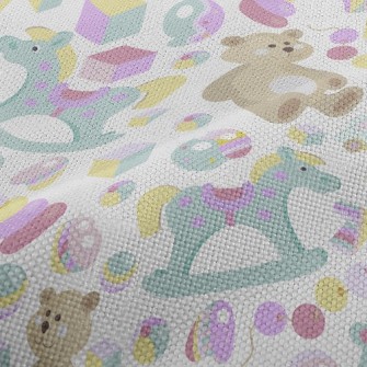 Colorful Children's Toys Performance Linen