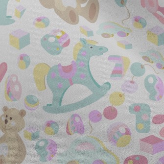 Colorful Children's Toys Chiffon