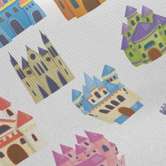 Colorful Ancient Castle Twill