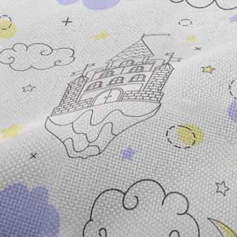 Fantasy Castle In The Sky Performance Linen