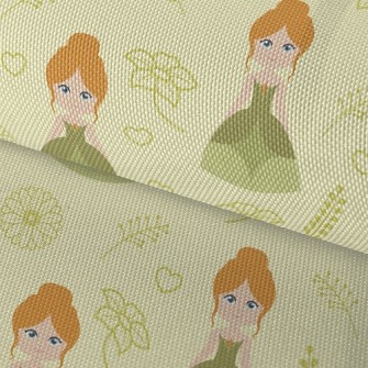 Beautiful And Playful Princess Waterproof Oxford