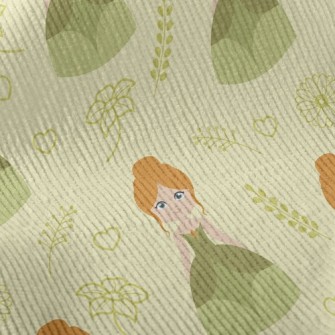Beautiful And Playful Princess Standard Corduroy