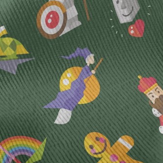 Fairy Tale Little Characters Standard Corduroy
