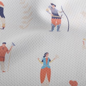 Dress Up For Ancient Games Athletic Mesh Flat Back