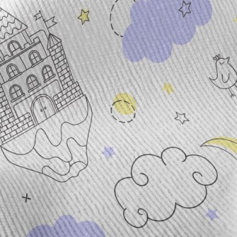 Fantasy Castle In The Sky Standard Corduroy