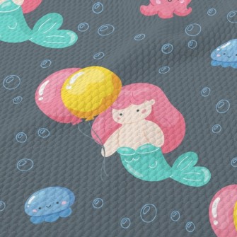 Chubby Mermaid Birdseye Piqué