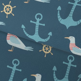 Sailor Seagull And Anchor Waterproof Oxford