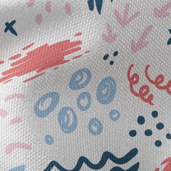 Graffiti Symbols Waterproof Canvas