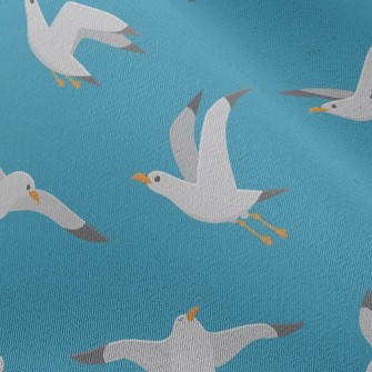 Lively Seagull Chiffon