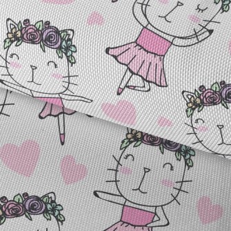 Beautiful Cat Dancing Ballet Waterproof Oxford