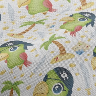 One-eyed Pirate Parrot Performance Linen