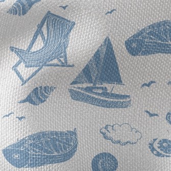 Boat Sailing Lighthouse Waterproof Canvas