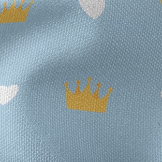 Literary Youth Crown And Love Waterproof Canvas