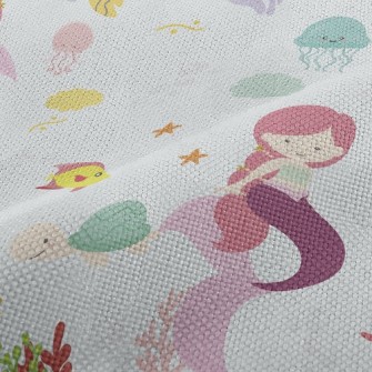 Underwater World Mermaid Performance Linen