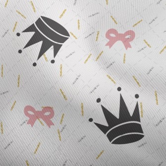 Line Crown Heart Dobby