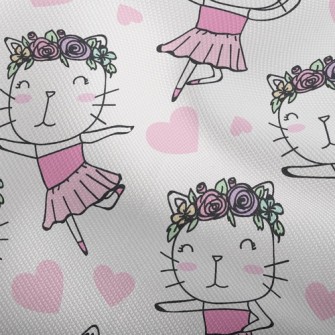 Beautiful Cat Dancing Ballet Dobby