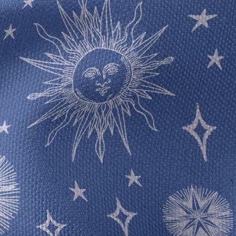 Classical Sun Moon Stars Waterproof Canvas