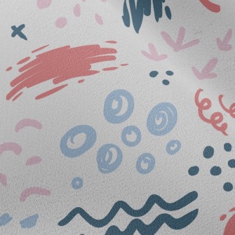 Graffiti Symbols Chiffon