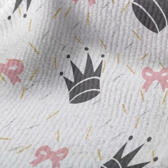 Line Crown Heart Terry