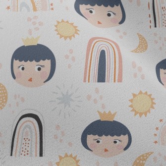 Princess With Big Head And Cro Chiffon