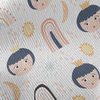 Princess With Big Head And Cro Standard Corduroy